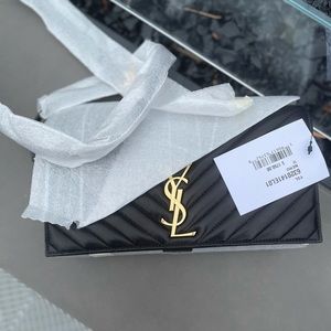 Brand New Saint Laurent Kate 99 Quilted Flap